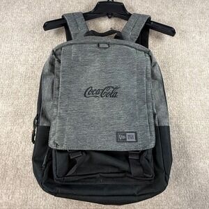 New‎ Era Coca-Cola Backpack Grey Black Laptop Bag